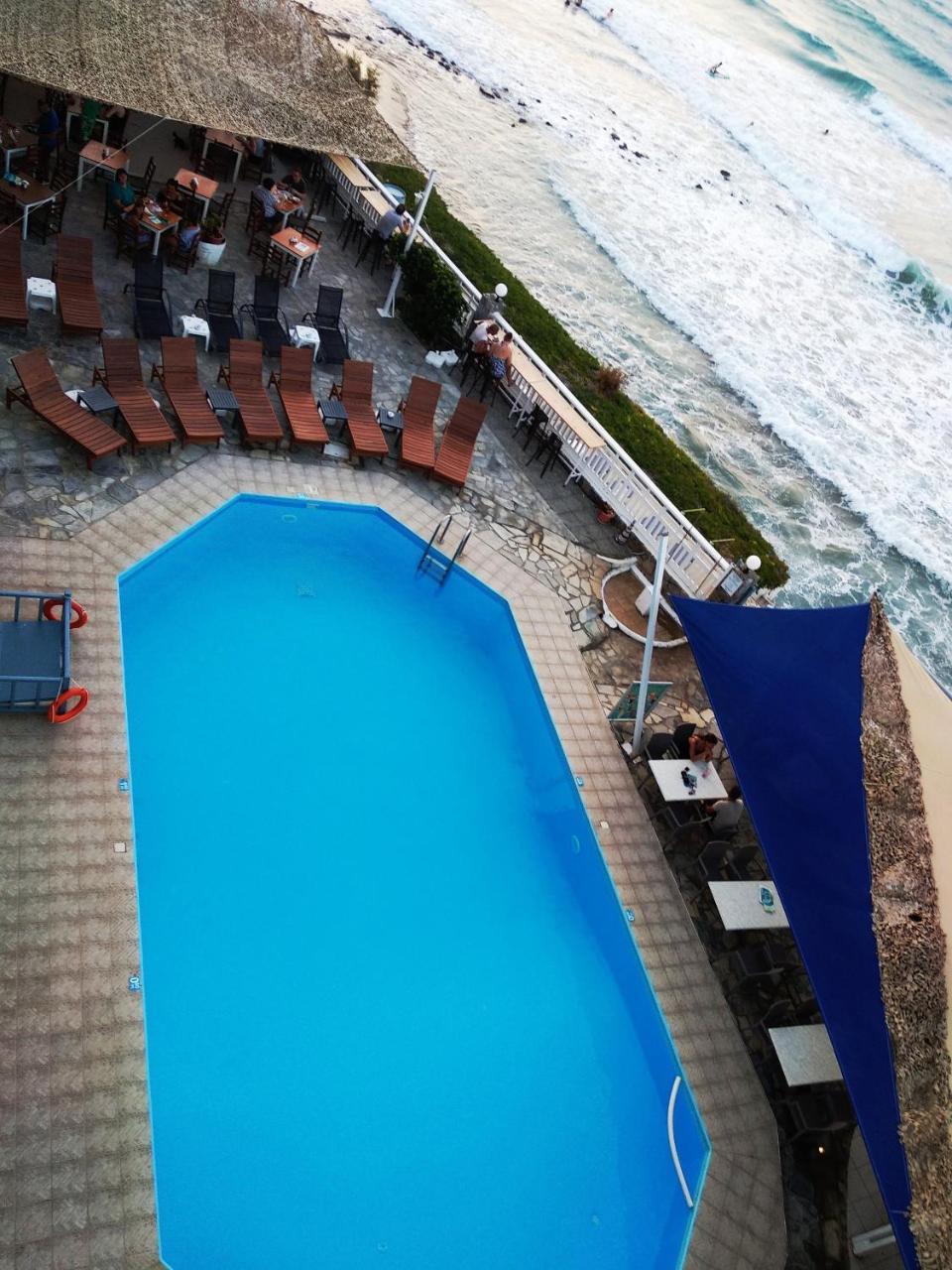 Sunset Beach Hotel Kokkini Hani Ngoại thất bức ảnh